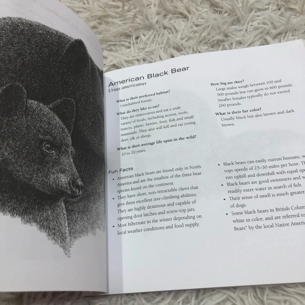 Wild & Furry Animals of the Appalachian Mountains Book Autographed Lee Pantas